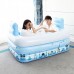 Bathtubs Freestanding Couples Collapsible Inflatable Blue Thickening Green Swimming Pool (Size : 16012455 cm) - B07H7KB6WQ